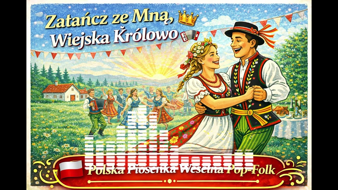 Zatańcz ze Mną, Wiejska Królowo 👑🪗 | Polska Piosenka Weselna Pop-Folk