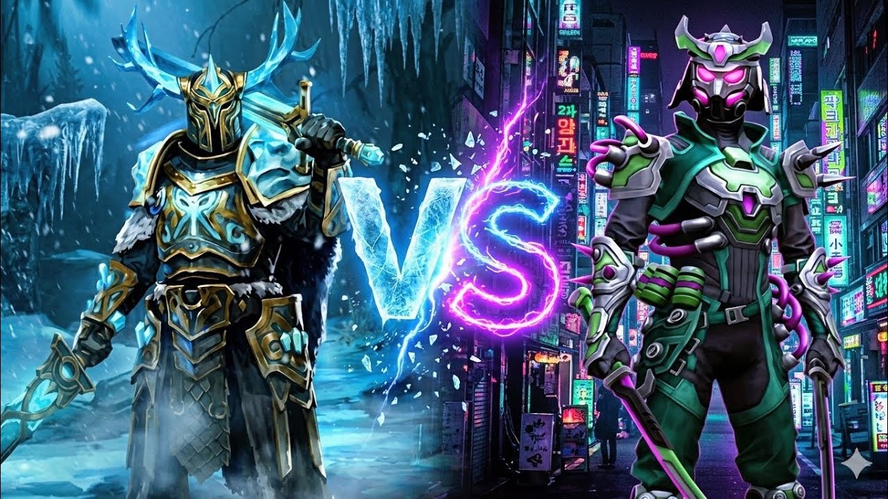 Celestial konung lvl 4 vs Neon phantom boss
