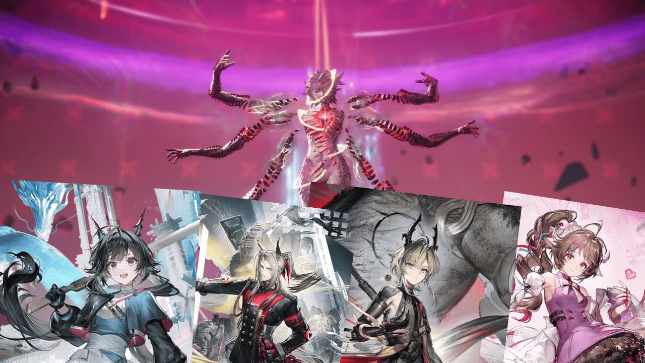 Physical Team vs lv.90 Aggelomoirei #arknightsendfield