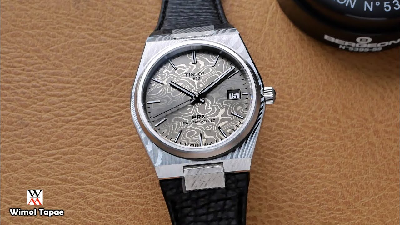 นาฬิกาที่ลายไม่ซ้ำกันสักเรือนเดียว! Tissot PRX 38mm Damascus - Wimol Tapae