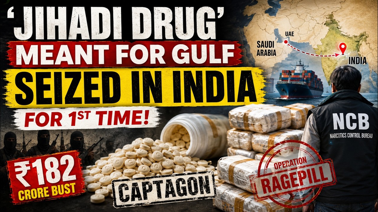 Operation Rache Pill: Inside India's Biggest Captagon Bust