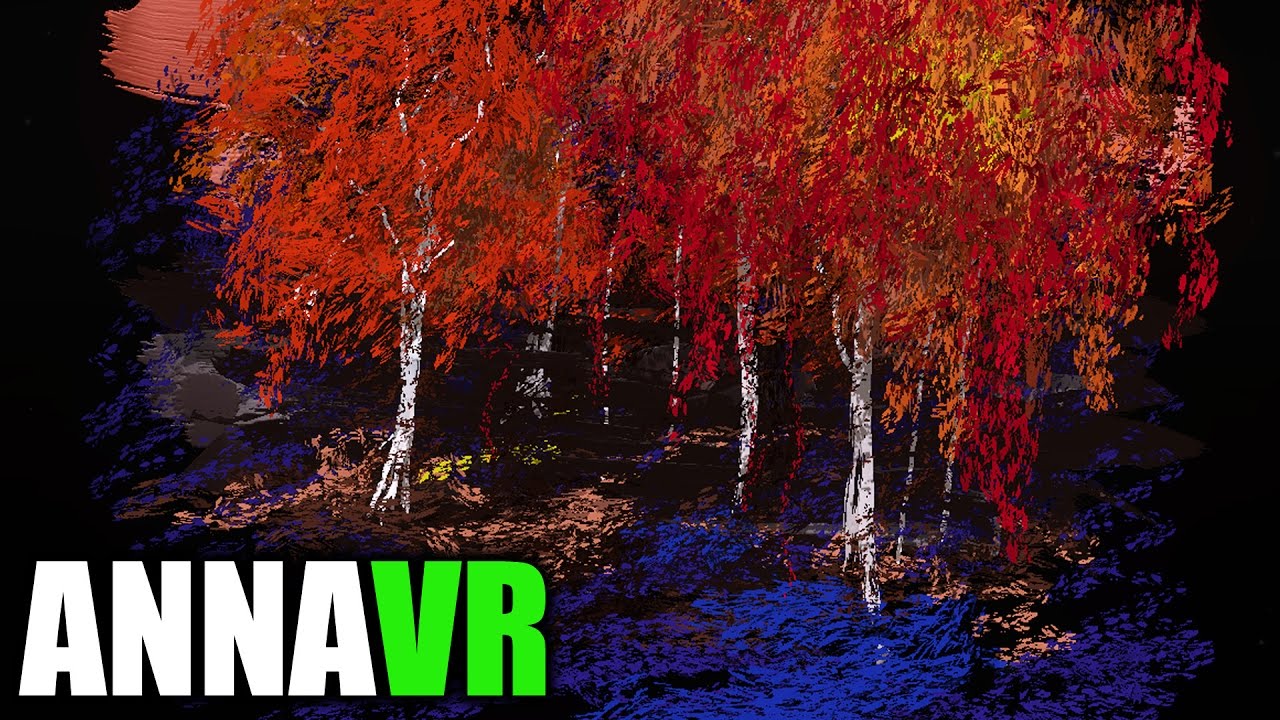 Tilt brush virtual painting: Fall Trees