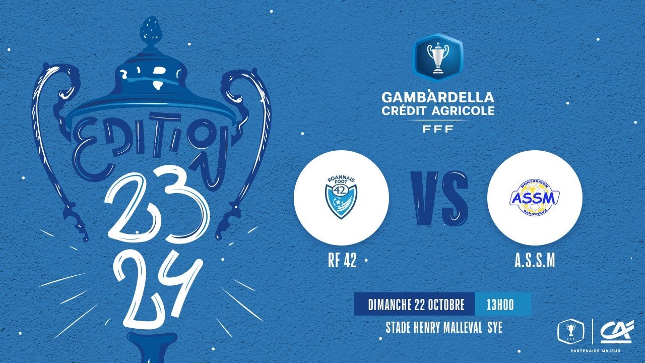 Roannais Foot ASSM Coupe Gambardella 5 ème tour