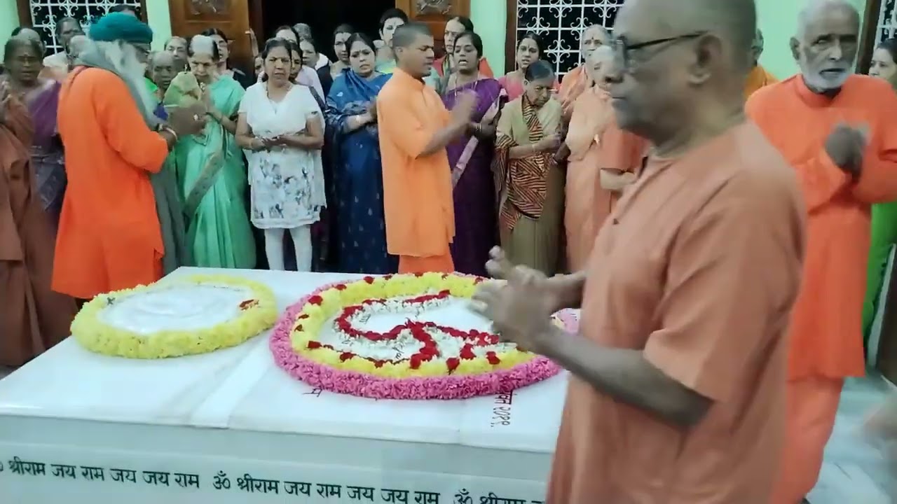 Ram Nam in Homa Mandir - 27 Dec 2022 - Anandashram Kanhangad - Sanyas Centenary of Beloved Papa