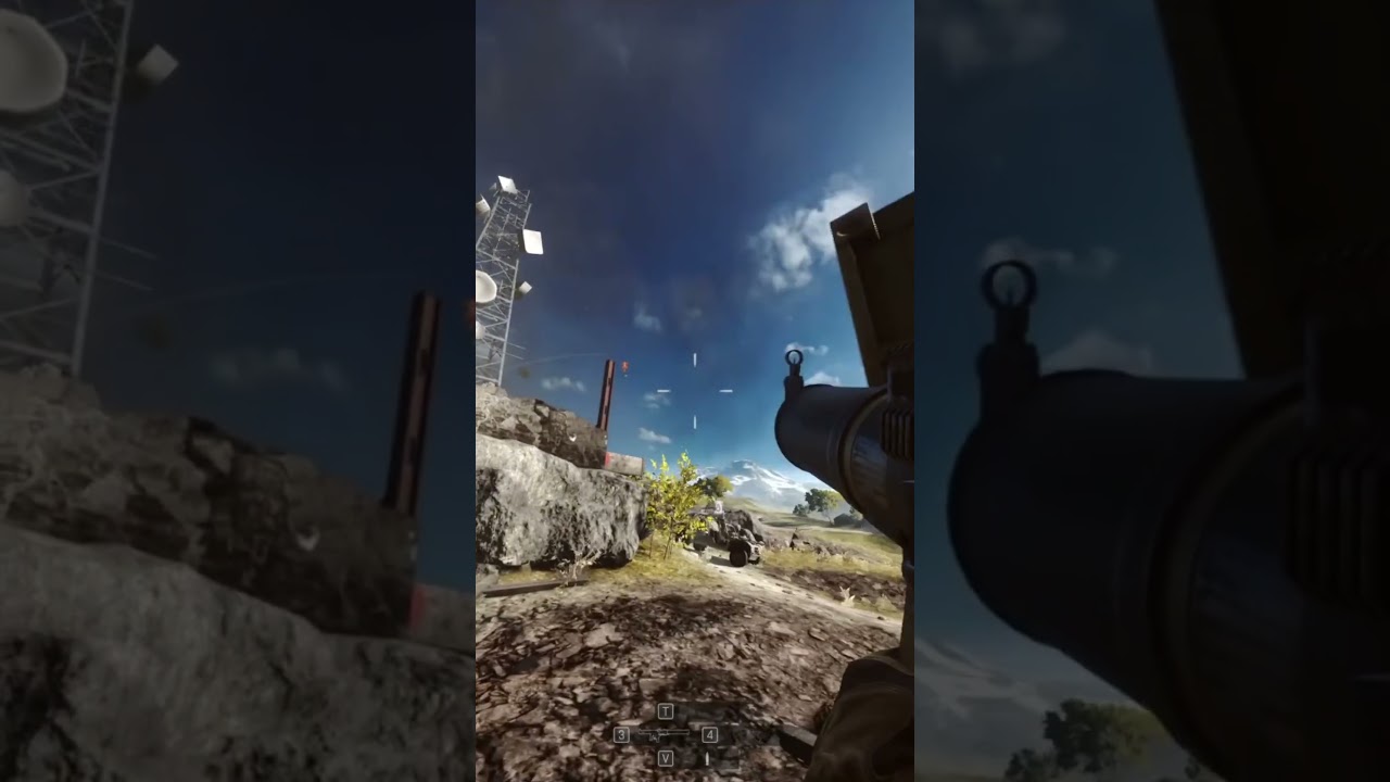 TOMOU ROJAO 💥  #battlefield #shorts