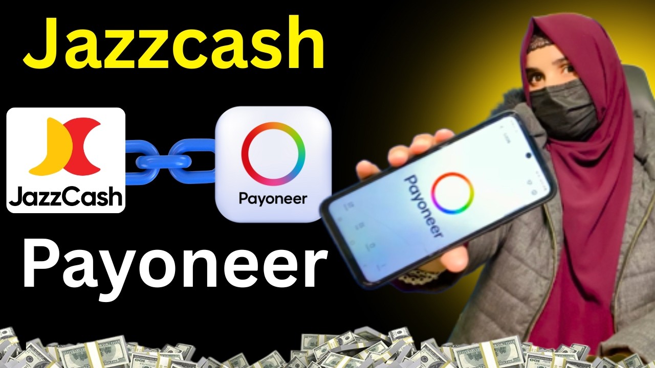 How to link Payoneer withJazz cash | Connect Jazz cash with Payoneer