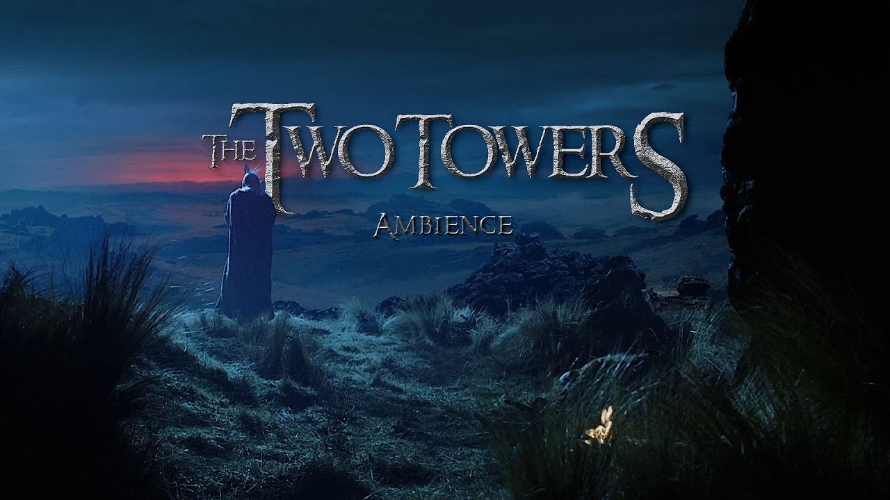 LotR The Two Towers Ambience | Gandalf watching Mordor with Campfire Frogs and Insect Sounds