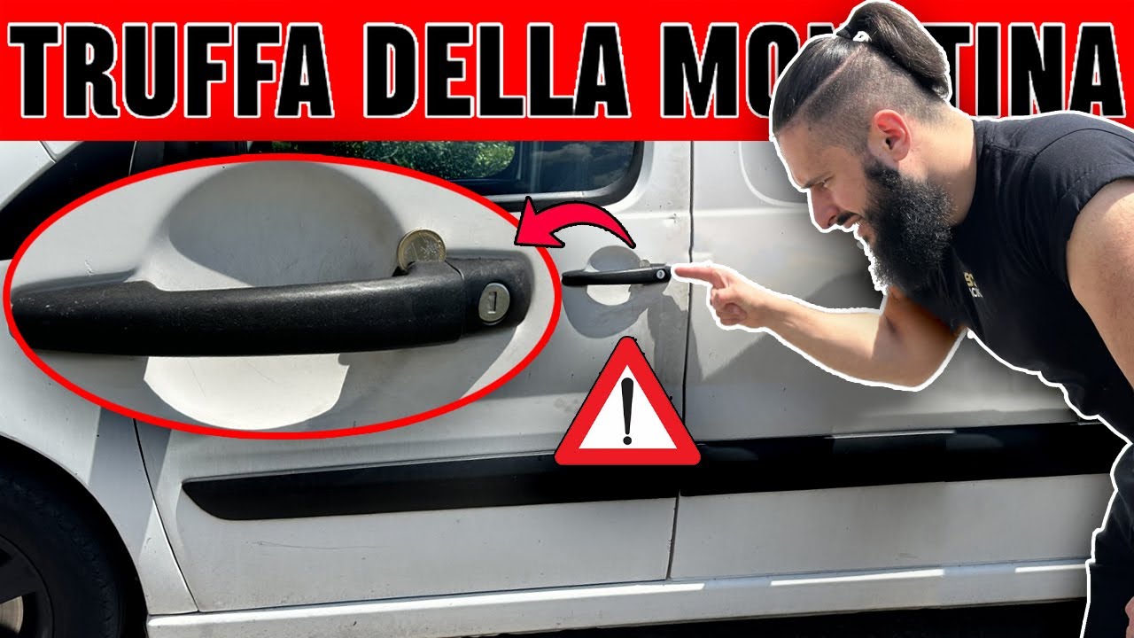 TRUFFA DELLA MONETINA fuori dai supermercati | ecco oggi come rubano la tua auto CHE SCHIFO !!