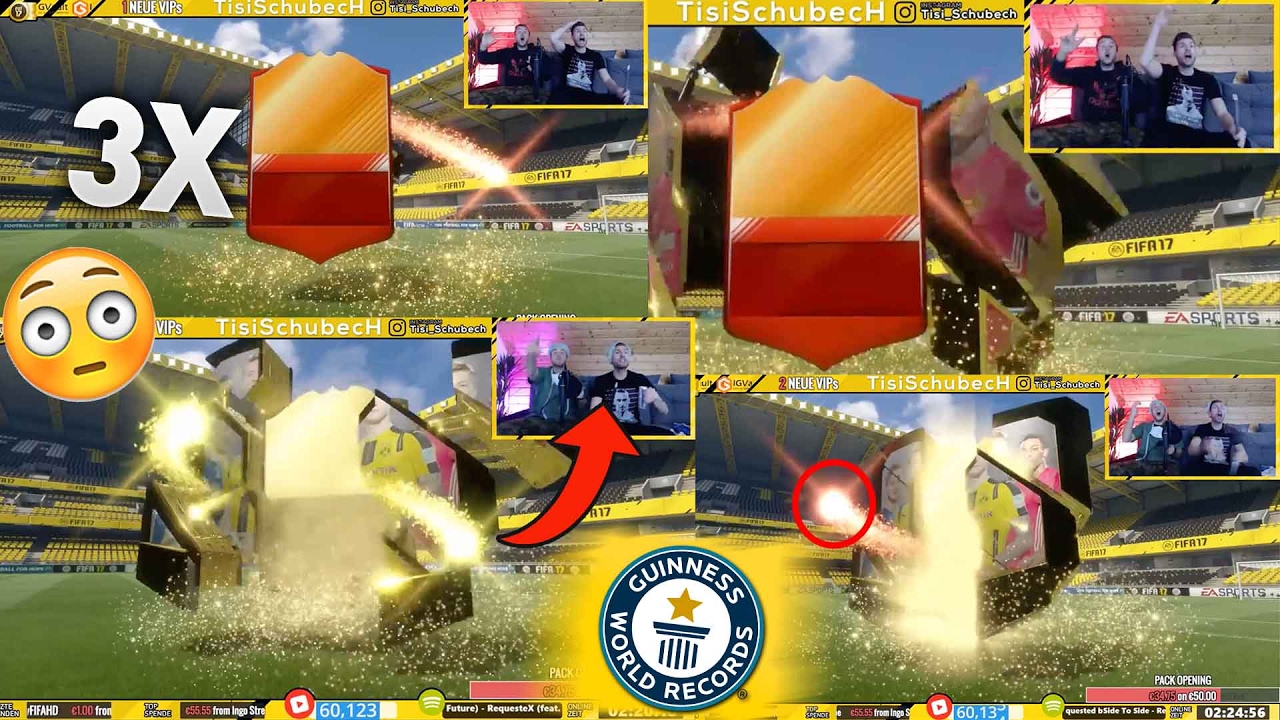 OMFG DAS HEFTIGSTE FIFA 17 PACK OPENING EVER😱 3x MOTM 2 INFORMS IN 1 PACK 🔥 BEST OF STREAM !!!