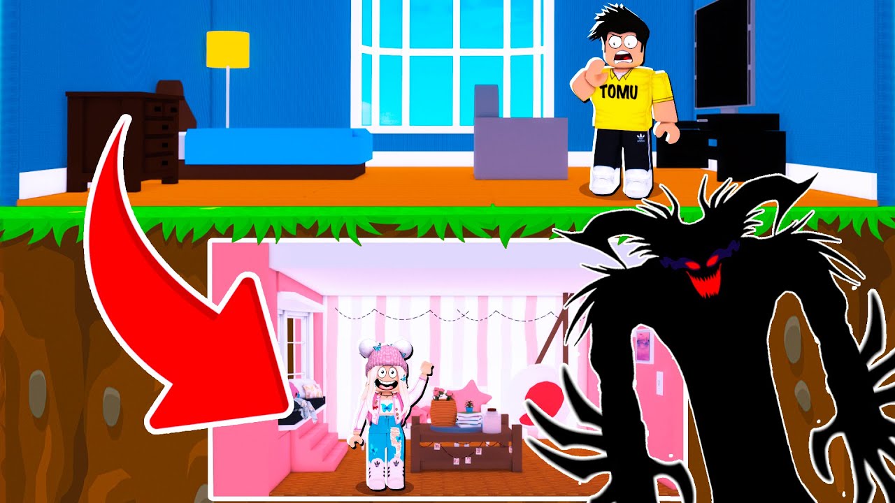 MONSTER BOR UNDER TOMUS HUS I BLOXBURG!