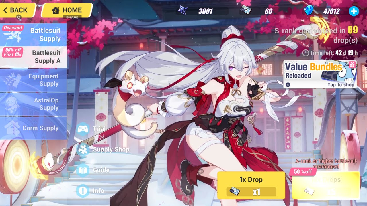 ALL IN FOR BA-DUM! FIERY WISHING STAR.. Ver.8.1 FULL GEAR AND ELYSIA NEW GEAR [Honkai Impact 3rd]