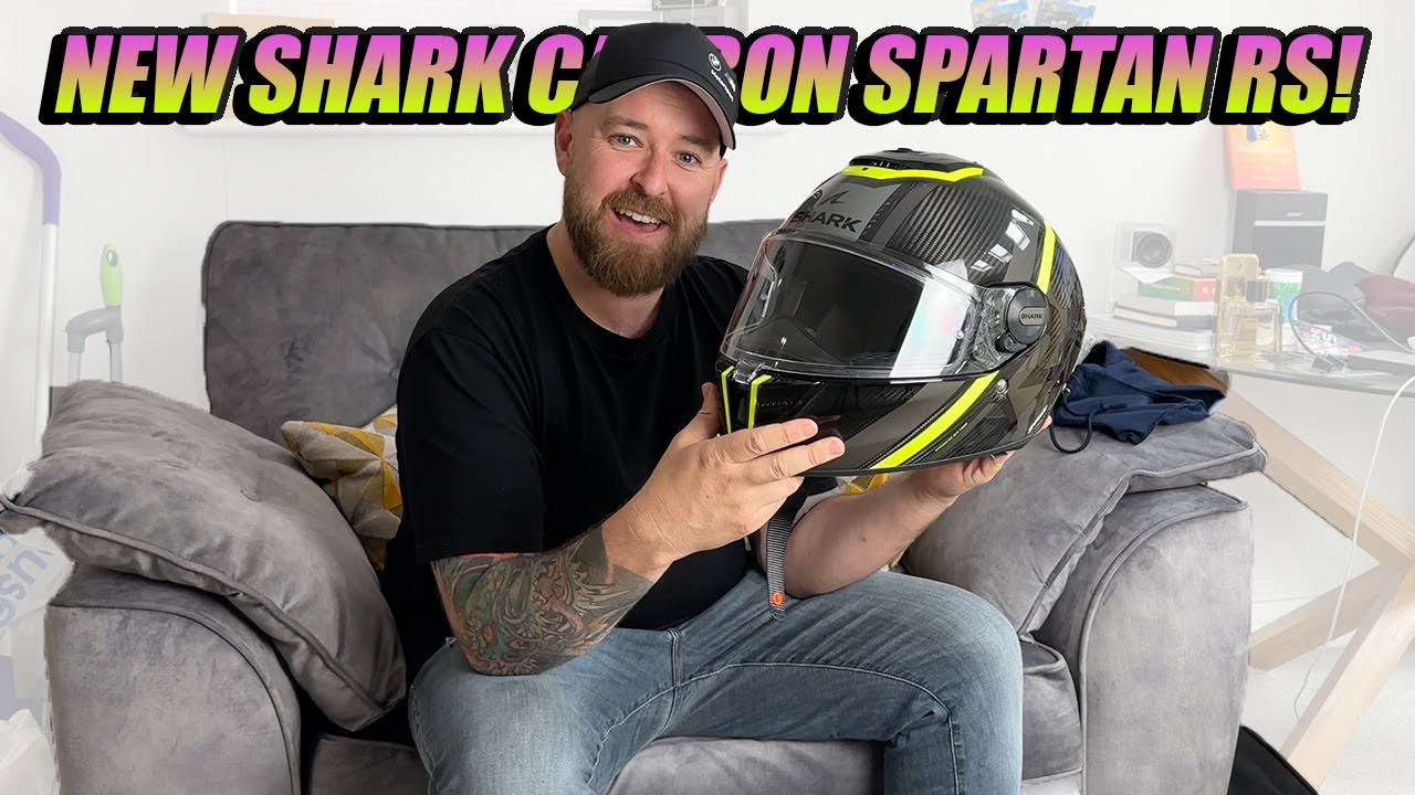 My Shiny new Helmet - Shark Spartan RS 