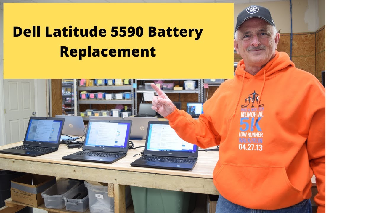Замена аккумулятора Dell Latitude 5590