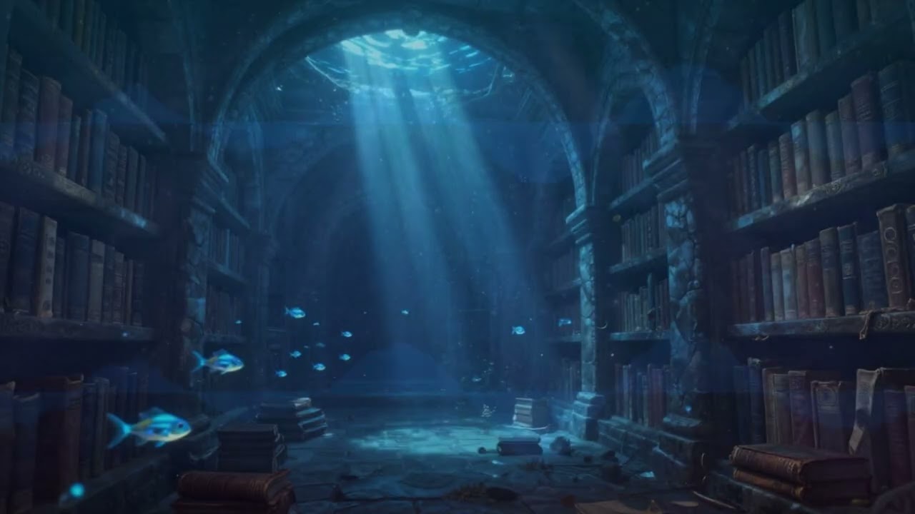 Echoes of a Sunken Library - Deep Psybient
