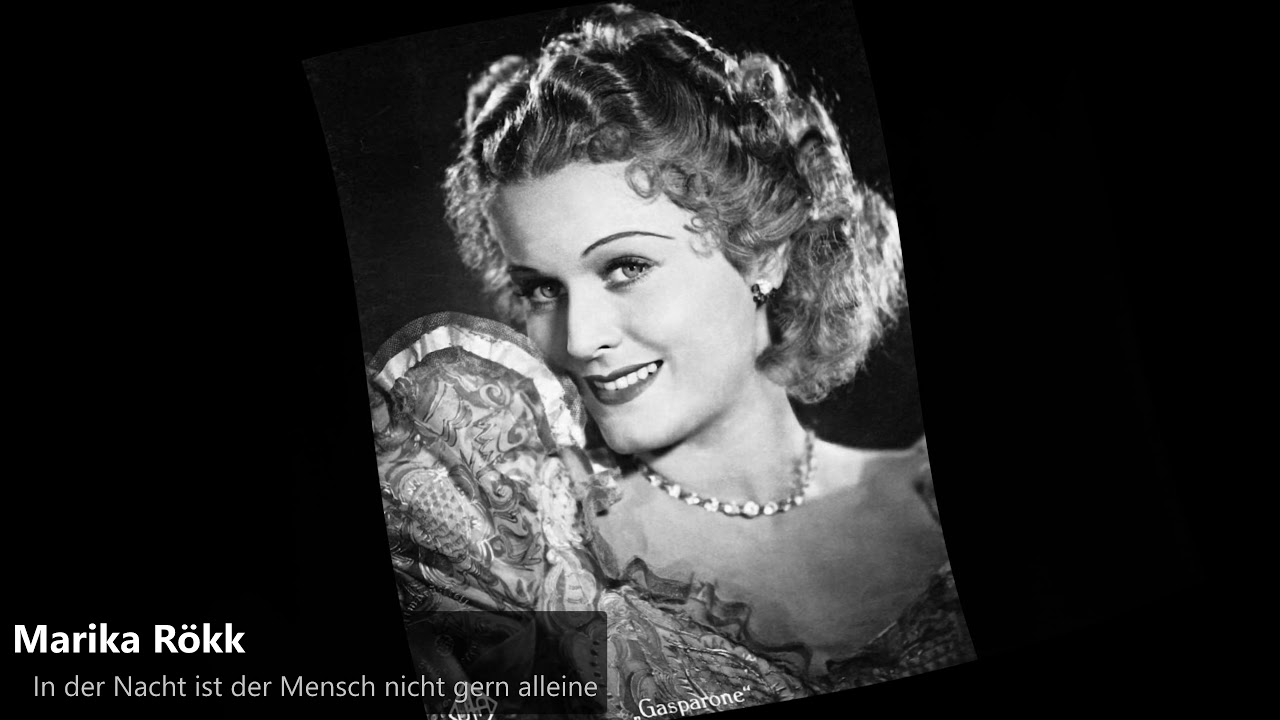 Marika Rökk - In der Nacht ist der Mensch nicht gern alleine (1944)