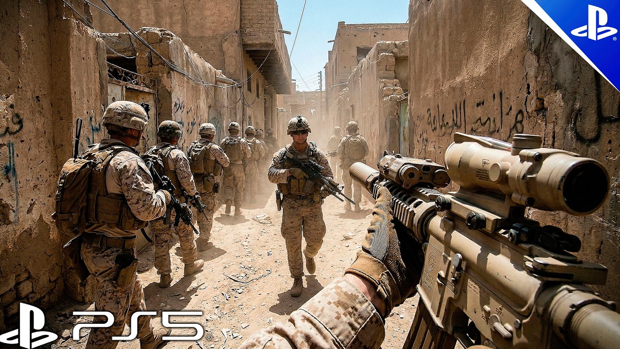 Death Zone in Iraq - Ultra Realistic Tactical Gameplay | Call of Duty Modern Warfare Remastered