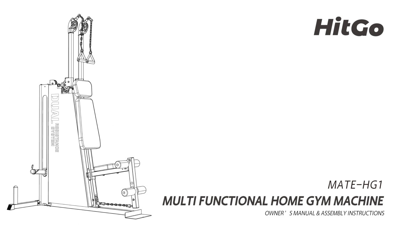 HitGO HG1 Home Gym Station – Installation Guide