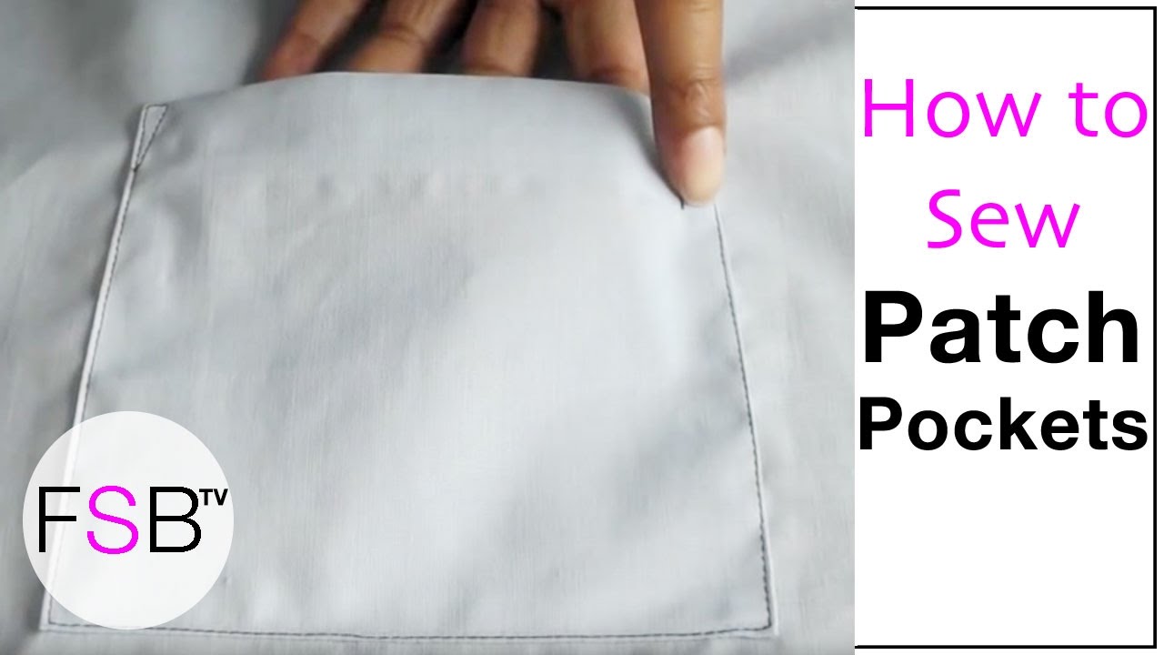 Sewing Patch Pockets