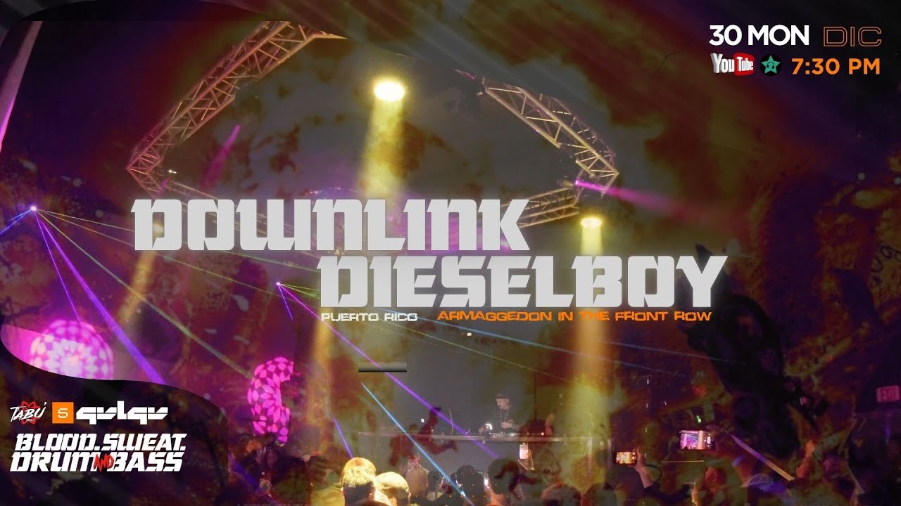DIESELBOY B2B DOWNLINK QVLQV Radio Underground Puerto Rico