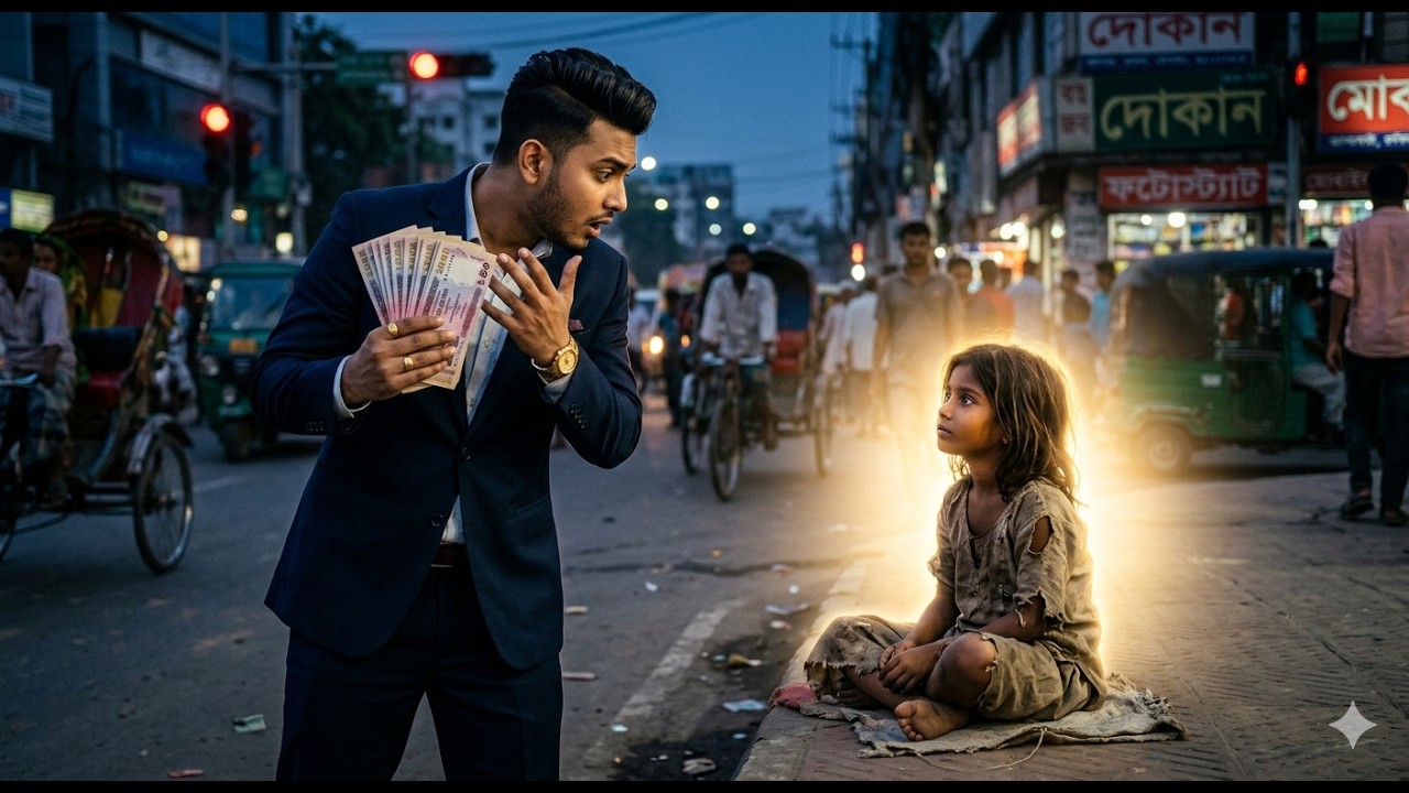 এক কোটিপতি ছেলে ৫০,০০০ টাকায় সম্মান কিনতে চেয়েছিল... ভিক্ষুক মেয়েটির সত্যতা জেনে আমি হতবাক!”