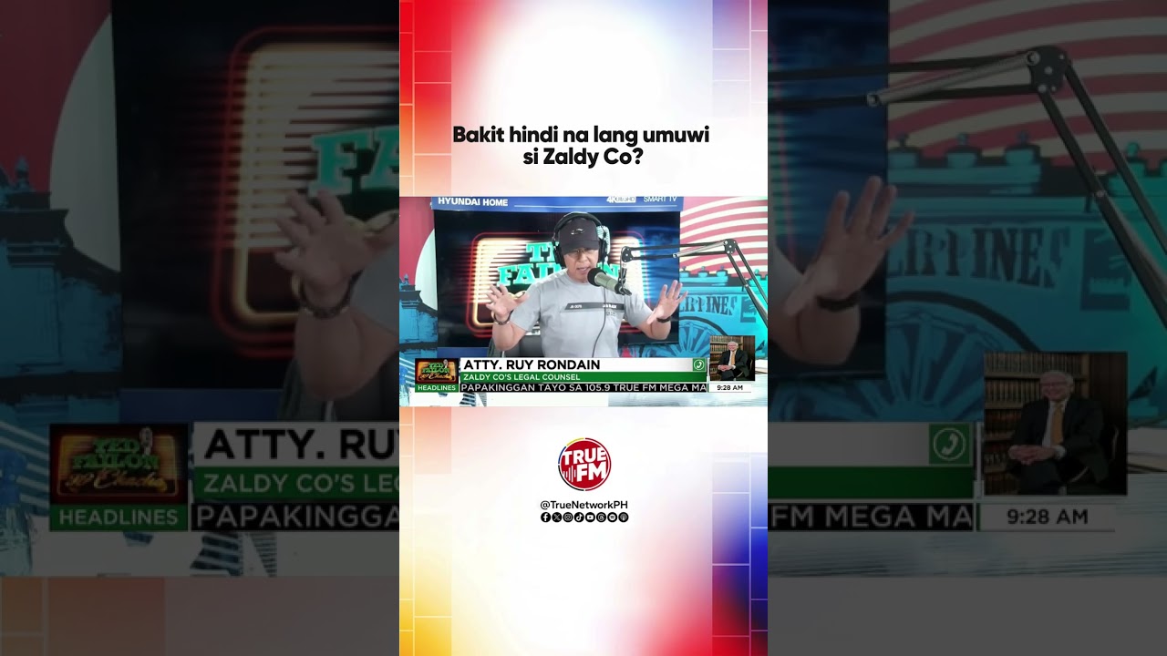 Bakit hindi na lang umuwi si Zaldy Co? | Ted Failon & DJ Chacha