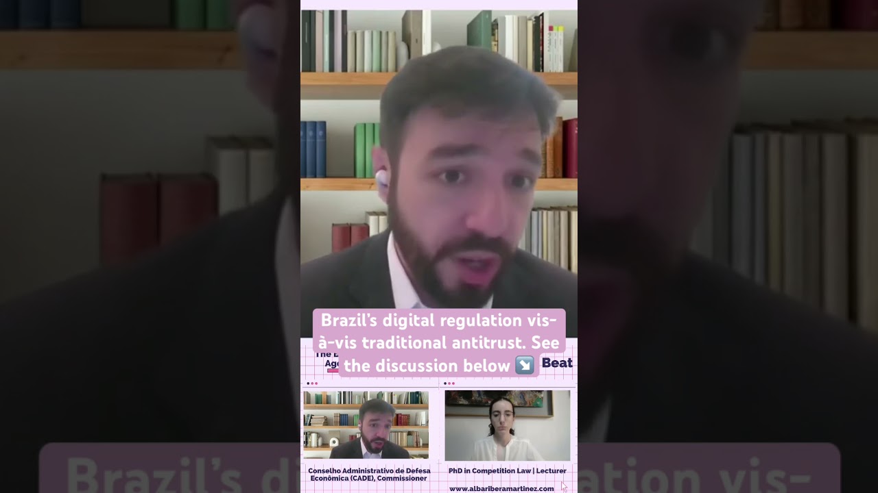 Brazil's approach to traditional antitrust. #brazil