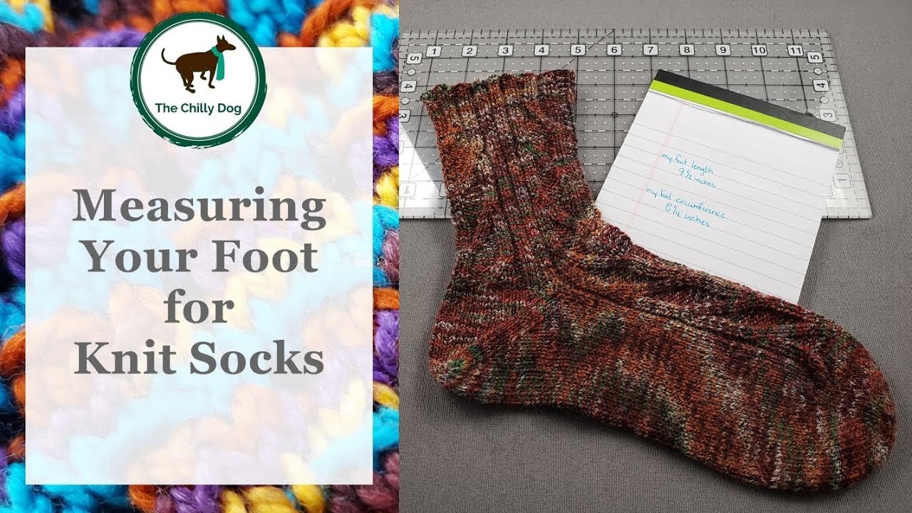 How to Measure Your Foot for Hand Knit Socks