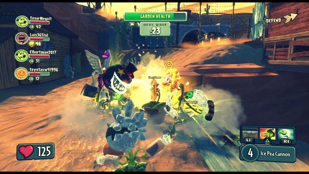 GARDEN OPS PLANTS VS ZOMBIES GARDEN WARFARE