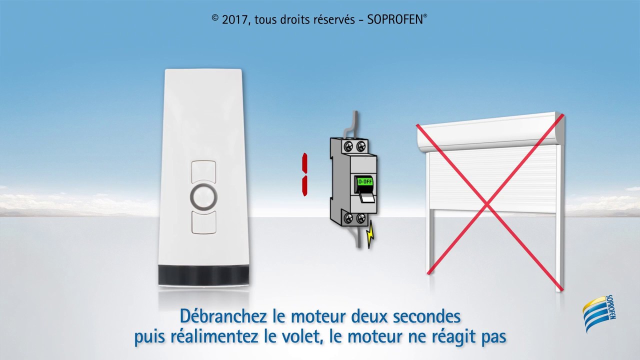 Procédure de modification du mode de fin de course Msoft2