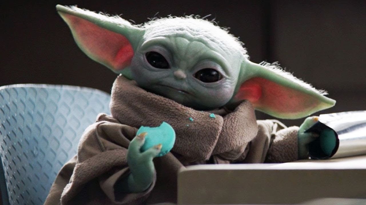 Baby yoda adorable sounds 😍//baby yoda sonidos adorables
