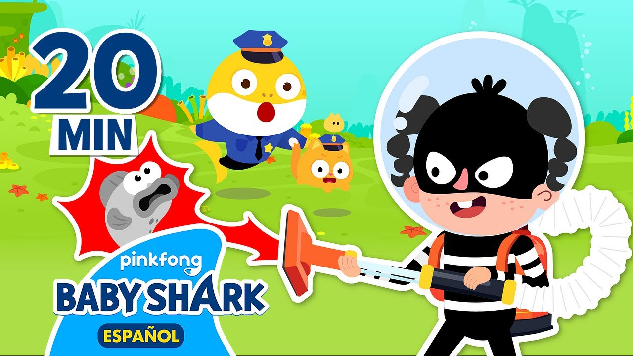 ¡Ladrones robaron los colores! | Veo, Veo Ladrones de Colores y más | Baby Shark en español