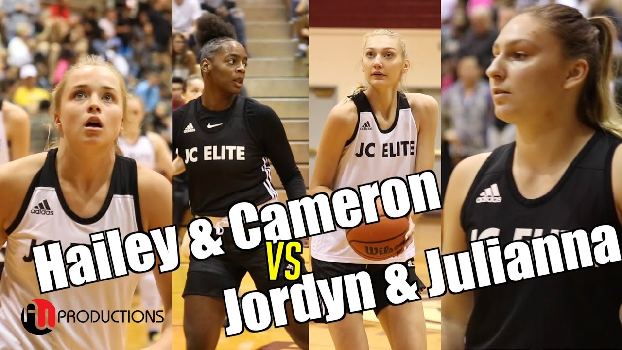 Hailey Van Lith & Cameron Brink The BEST HS Girls in WA Summer19 SHOWCASE | The Crawsover Pro-Am