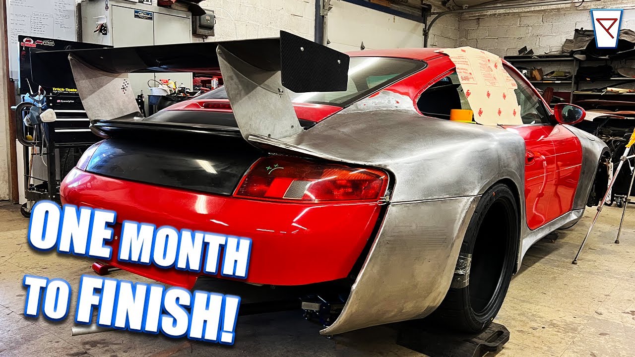 Rushing to Complete Our Hand Shaped (ALL METAL) Widebody Porsche 911!