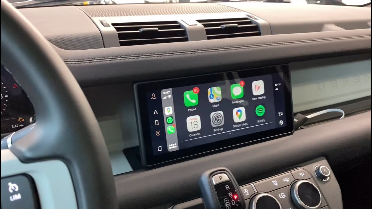 2021 Land Rover Defender Apple Carplay Tutorial (First Pivi Pro Model!)