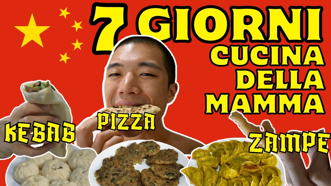 MANGIO PER UNA SETTIMANA CIBO CUCINATO DA MIA MADRE 🇨🇳