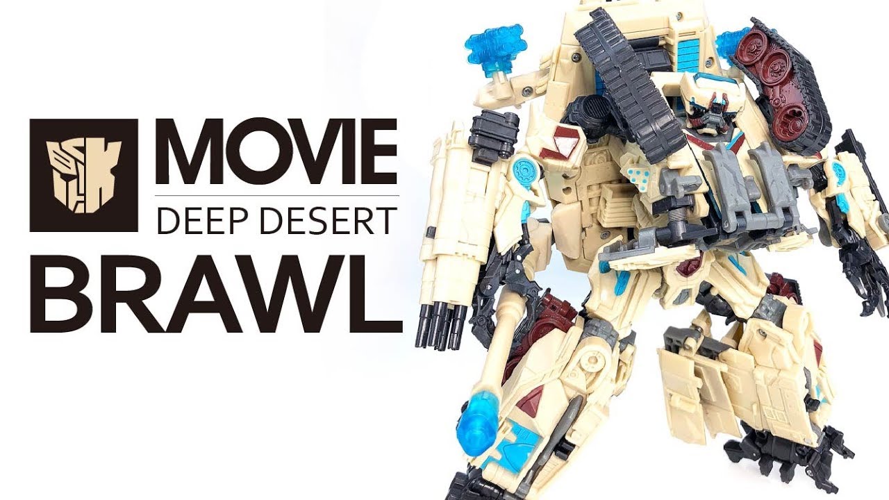 KL變形金剛玩具分享342 Movie Leader class Deep Desert BRAWL 07電影 L級 沙漠色 轟天雷/吵鬧