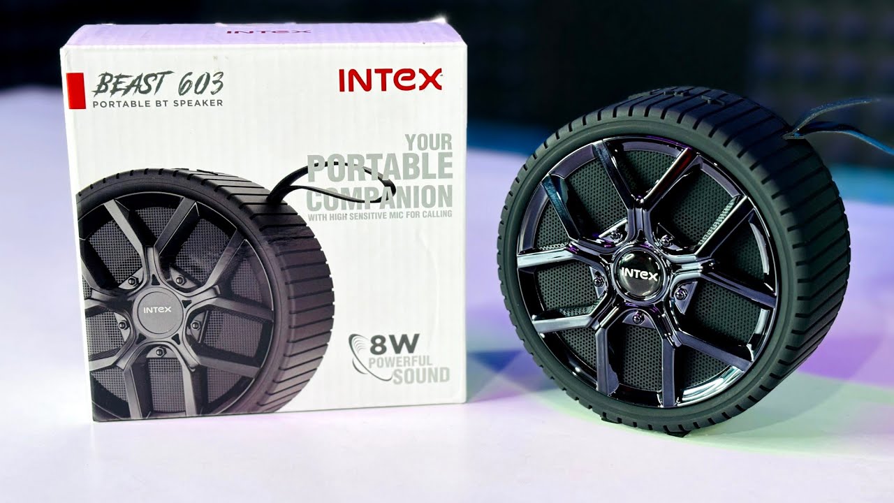Intex Beast 603 Portable BT Speaker | UNBOXING REVIEW SOUND TEST | TWS⚡️ONLY 1100rs
