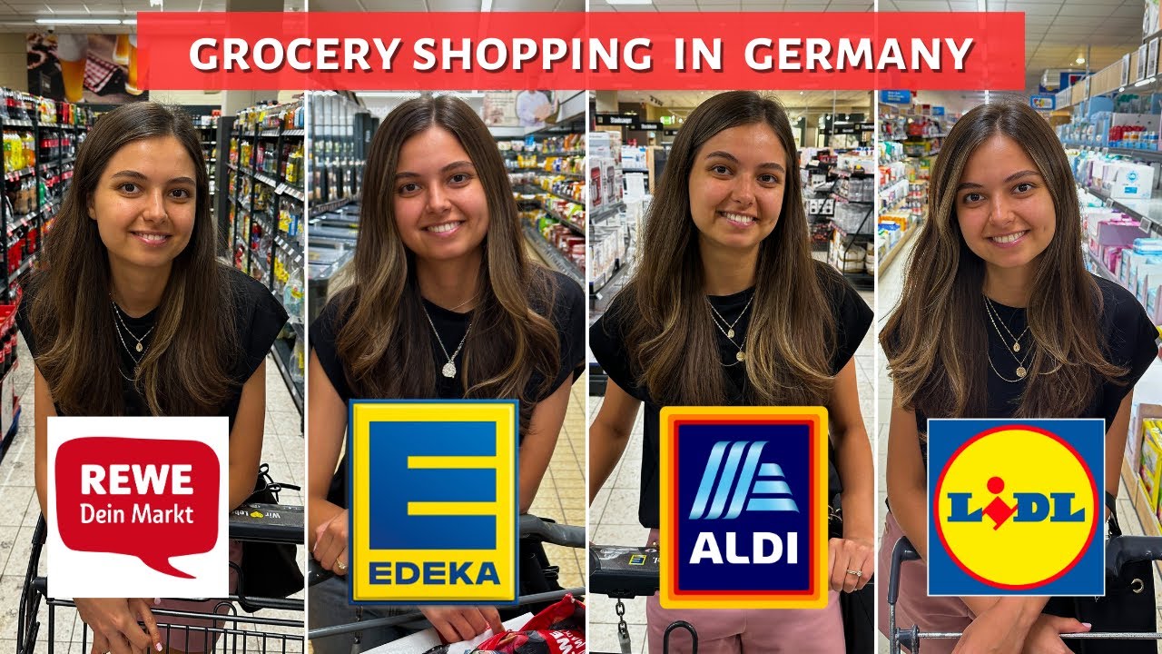 ТУР ПО СУПЕРМАРКЕТАМ: ГЕРМАНИЯ 🛒 Чего ожидать от покупок продуктов в 🇩🇪 | Цены, товары и советы!