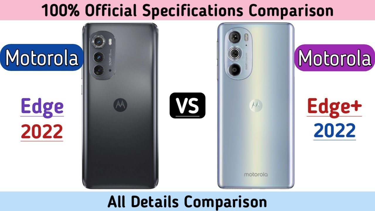 Motorola Edge 2022 Vs Motorola Edge+ Plus 2022
