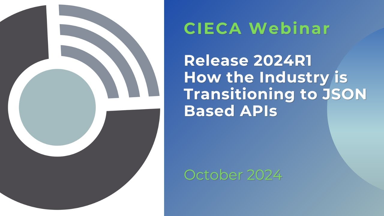 CIECA Webinar October 2024 - Release 2024R1