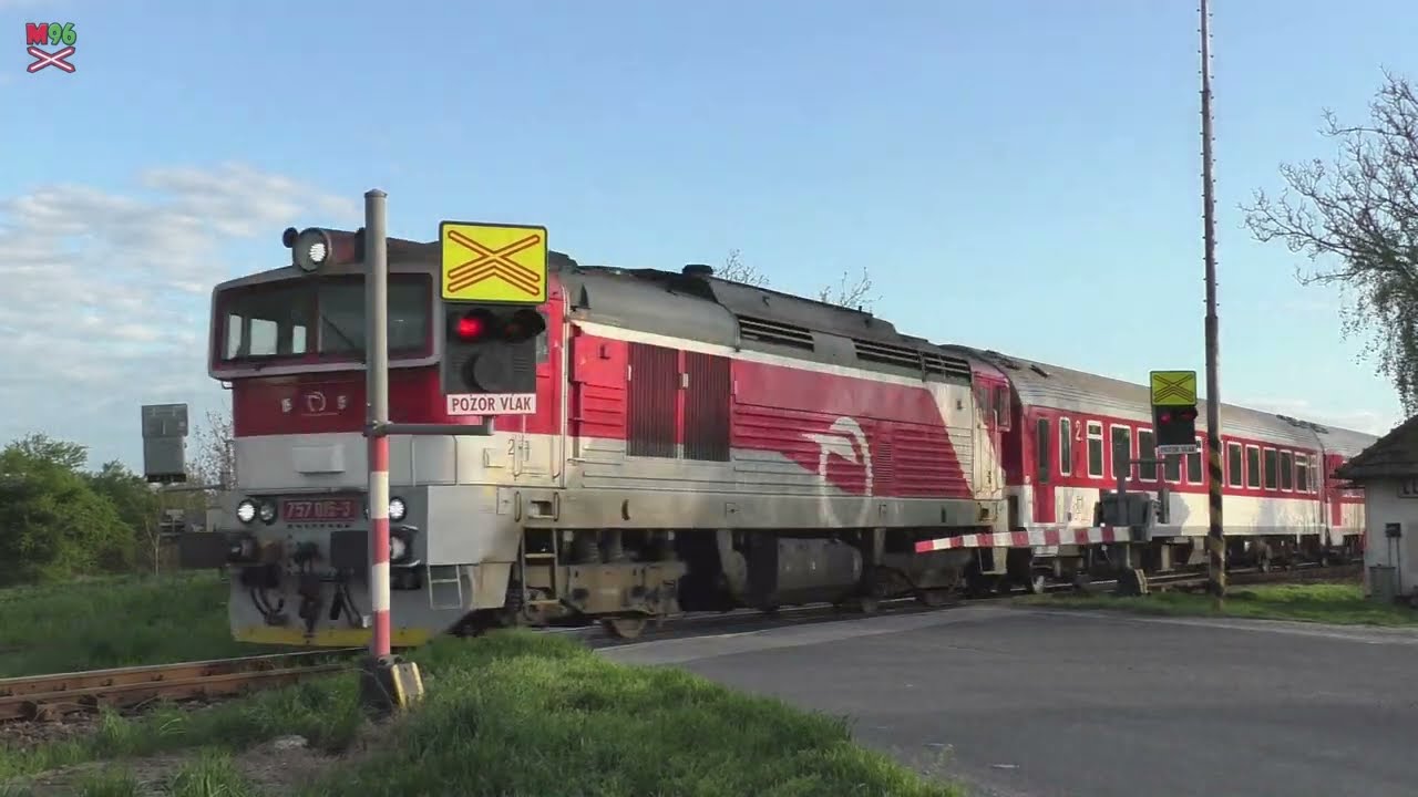 Železničné priecestie Ludanice #4 [SP2403] - 19.4.2025 / Žel. přejezd / Slovak railroad crossing