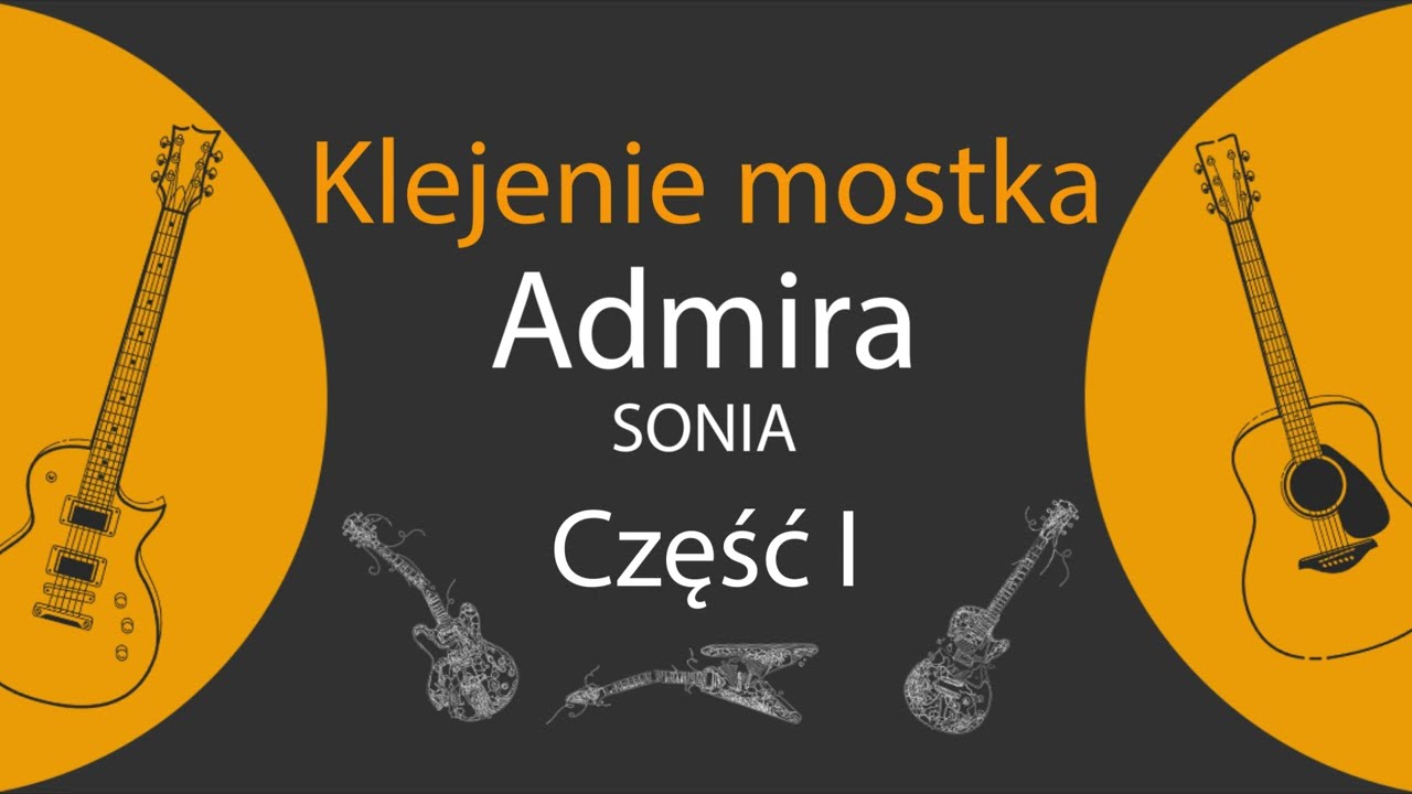 Konstancin-Jeziorna.Naprawa gitary. Klejenie mostka