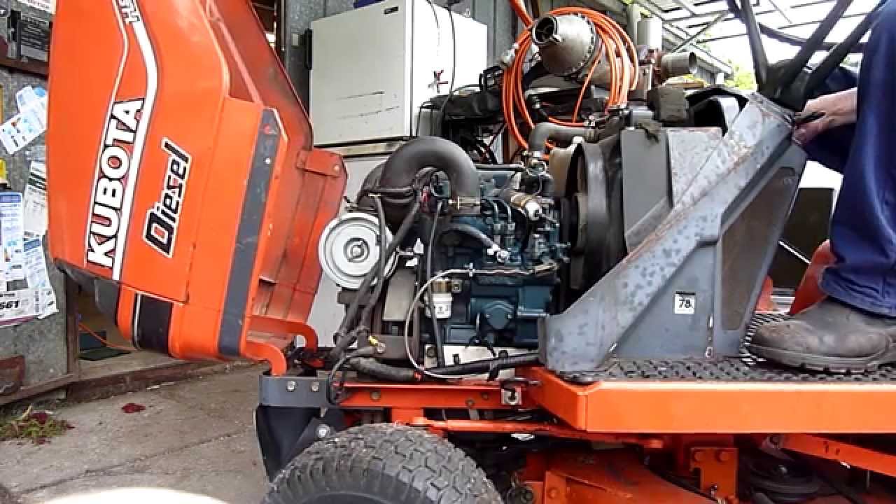 Замена пружины дизельного инжекторного насоса Kubota Z482 T1600