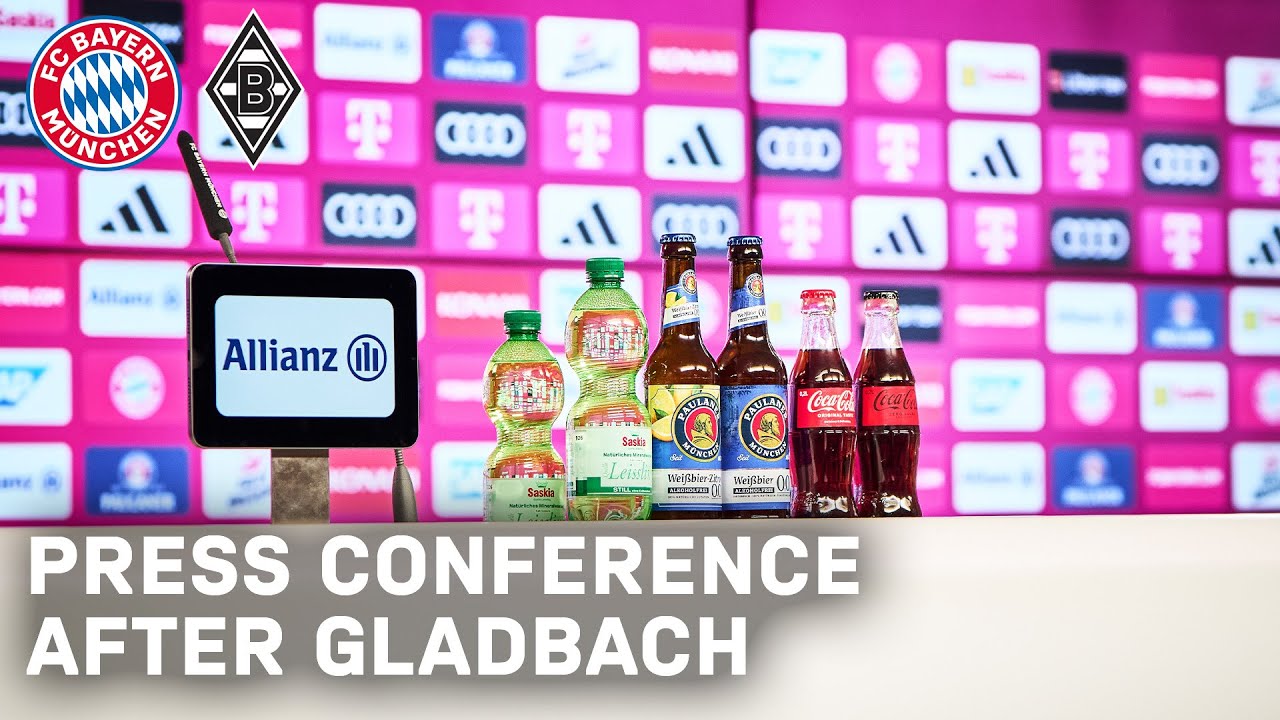 Press conference after FC Bayern vs. Mönchengladbach | Bundesliga | 🇬🇧