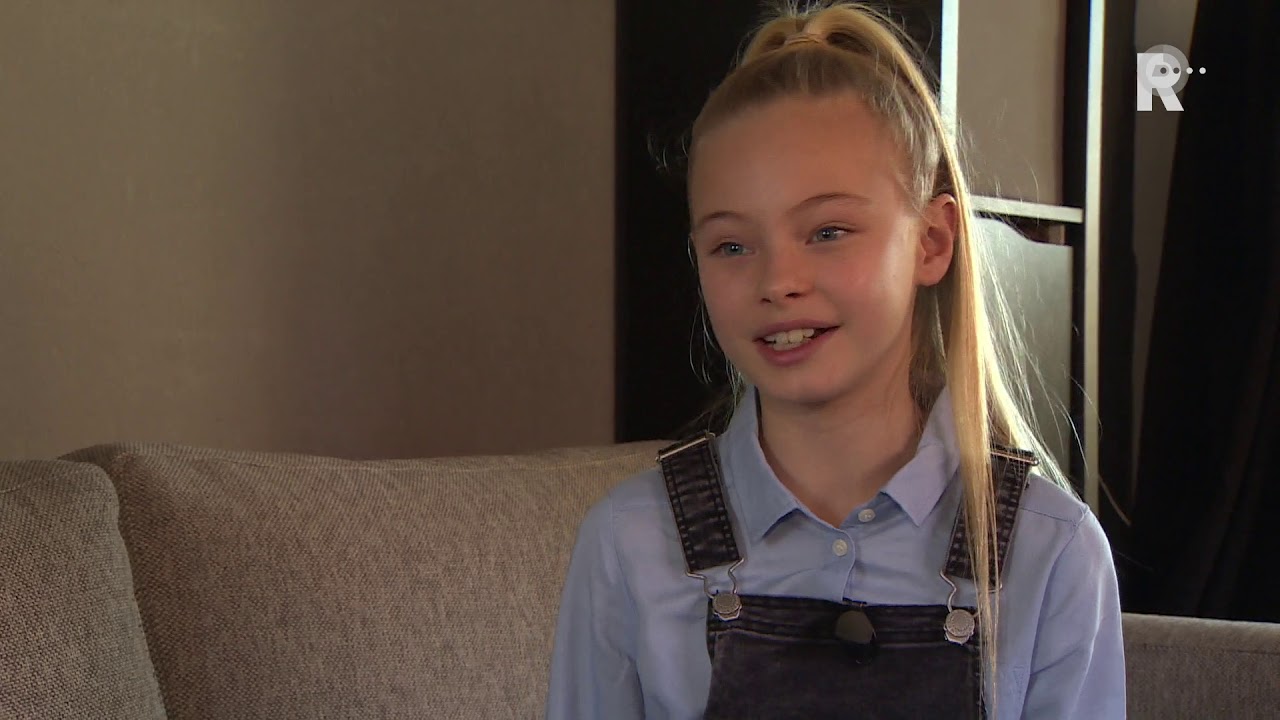 Voor haar vertrek bezocht Chantal Quak het jonge model