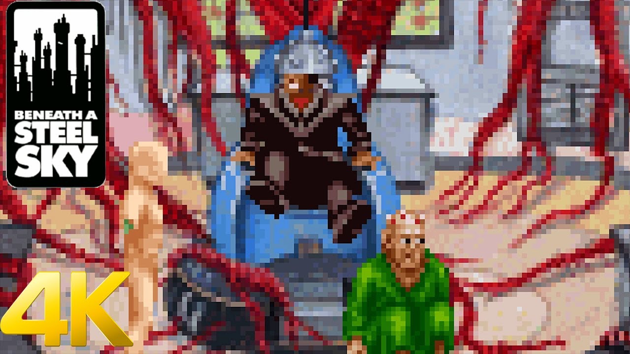 Beneath a Steel Sky Full Game Longplay 4k