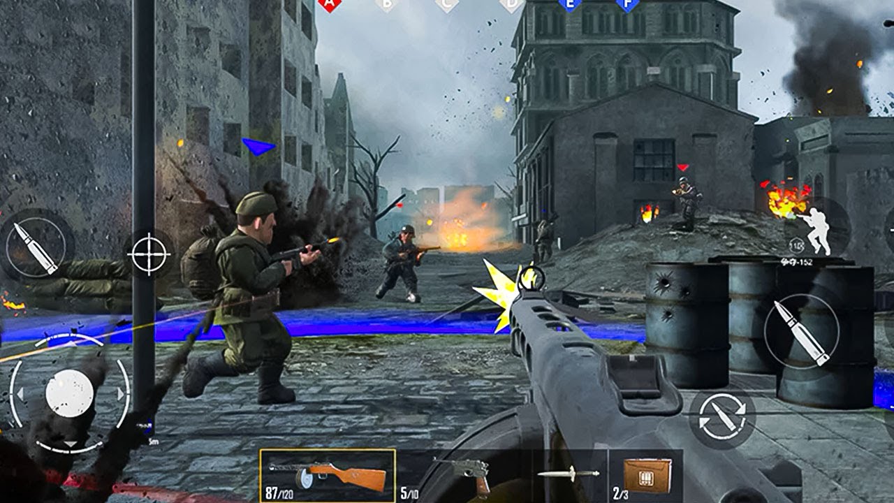 Un shooter estilo ww2 | World War Ⅱ:Heroes Shoot Game