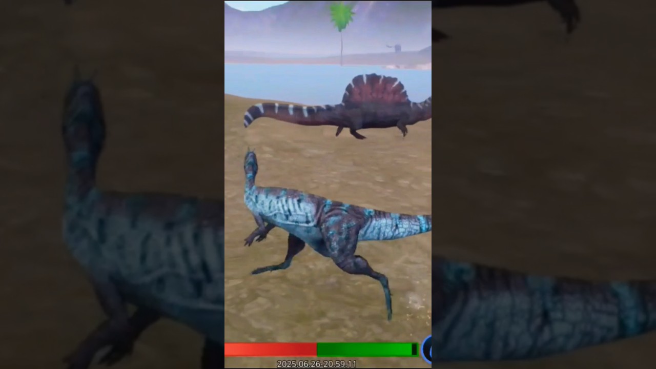 Dilofossauro Vs Spinossauro antes do remodelo The cursed isle #edit #dinossaur #gaming