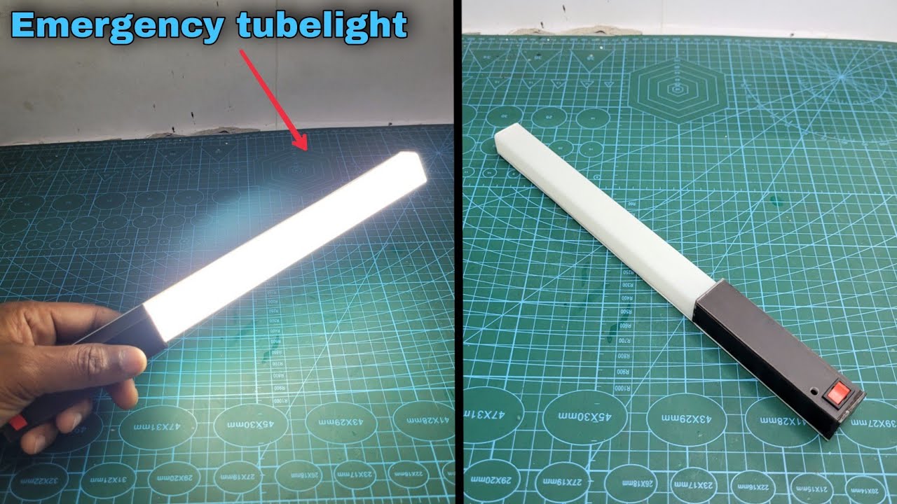 Making an Emergency tube light | emergency light | Emergency light kaise banaye |