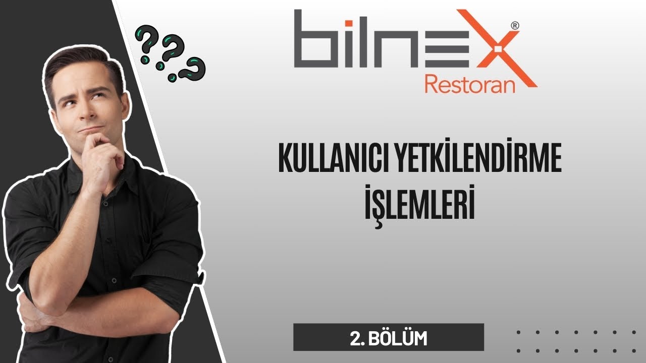 Kullanıcı yetkilendirme (BÖLÜM2)